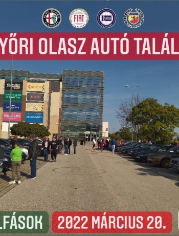 IV. Győri Olasz autós találkozó