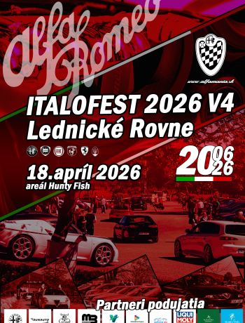 ITALOFEST 2026, Lednické Rovne